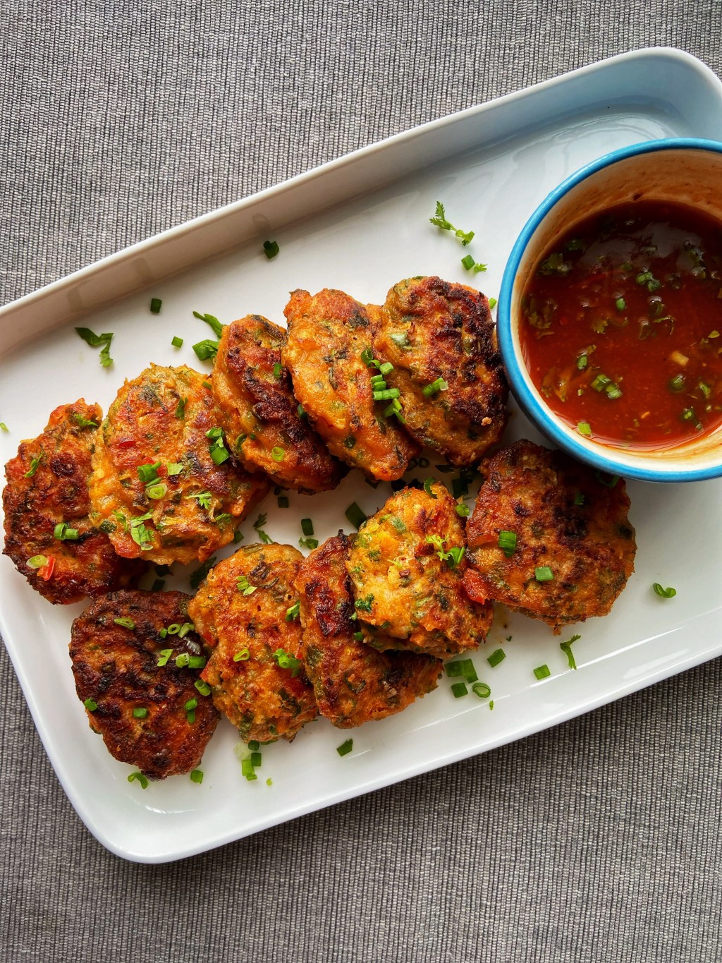 Prawn cakes/patties