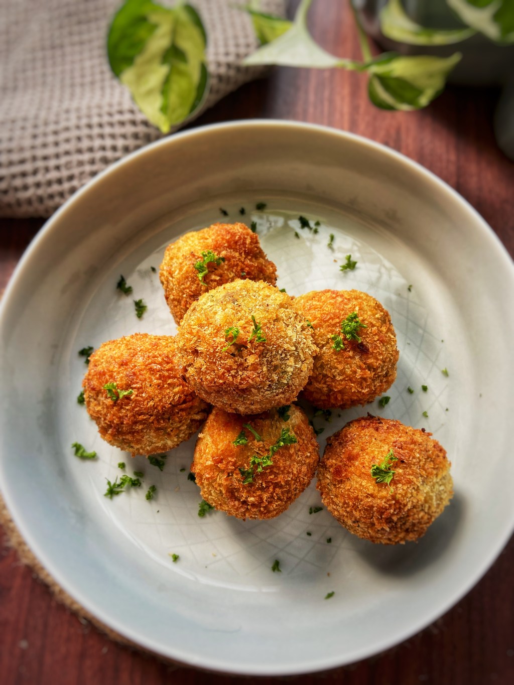 Egg Stuffed Potato Peas&nbsp;Croquettes