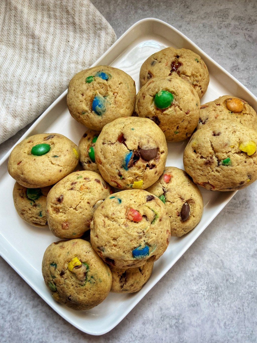 M&M Chocochip Cookies