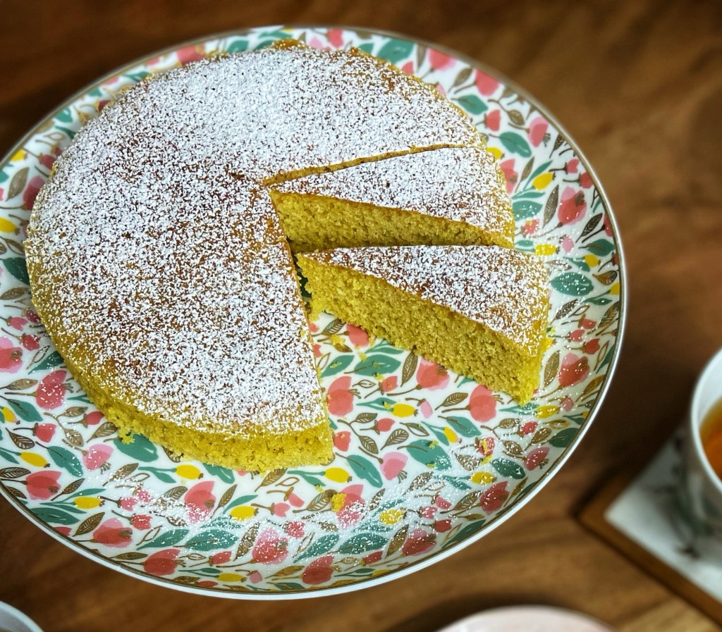 Maize Flour (Cornmeal) Olive Oil Lime&nbsp;Cake